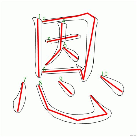 筆畫10劃的字|筆畫數：10